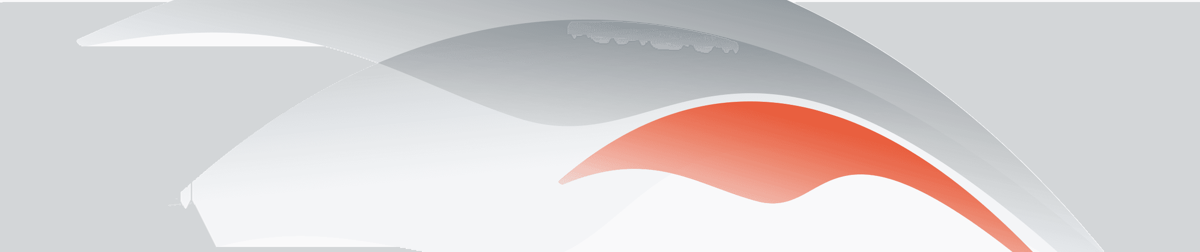 Abstract grey and orange swirl